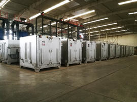 Forno de vidro industrial refratário resistente a altas temperaturas para fácil manutenção e design durável na indústria do vidro