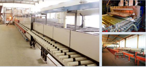 Forno de vidro industrial refratário resistente a altas temperaturas para fácil manutenção e design durável na indústria do vidro