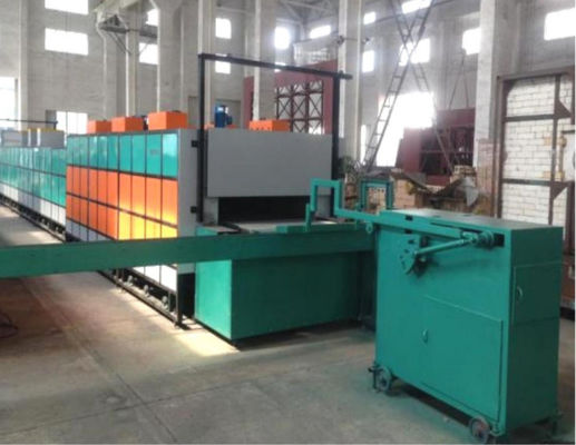 Indústria do vidro Tratamento térmico Forno de combustível a gás Tecnologia avançada