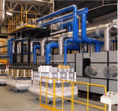 Uniformidade de Temperatura ± 5 C Forno Cerâmico Industrial de Área de Temperatura Constante com Elemento de Aquecimento de Haste de Molibdênio de Silício em forma de U Materiais Refratários de Isolamento Cerâmico