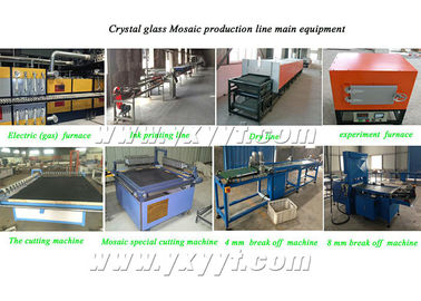 Máquina contínua habilitado do mosaico do cristal 1000℃ do CE