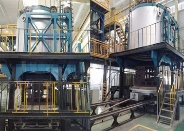 Fornalha 1000℃ de vidro industrial de recozimento de levantamento inferior