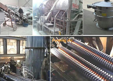 Grânulo de vidro bonde contínuo de fornalha industrial que faz a máquina