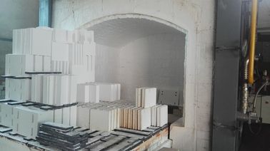 O PID controla a estufa de túnel ateada fogo gás do tijolo refratário da canela
