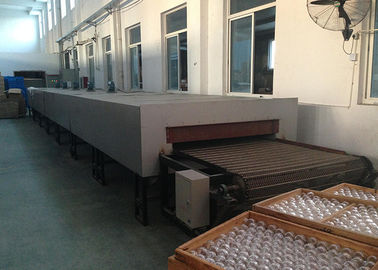 Mesh Belt Glass Decorating Furnace de aço inoxidável para produtos vidreiros