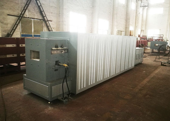 Ecrã táctil PLC totalmente automatizado Forno de recozimento industrial elétrico de 12 zonas para processamento de vidro de precisão
