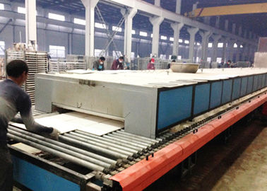 Linha de produção de vidro de vidro industrial do mosaico da fornalha 1000℃ do derretimento quente