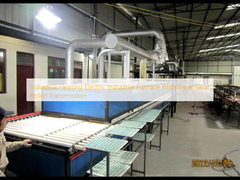 Forno industrial eléctrico de aquecimento industrial com transmissão de rolamento de engrenagem de bevel