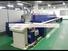 1700 °C Forno elétrico de malha contínua de terras raras