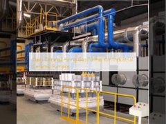 Forno de cerâmica industrial